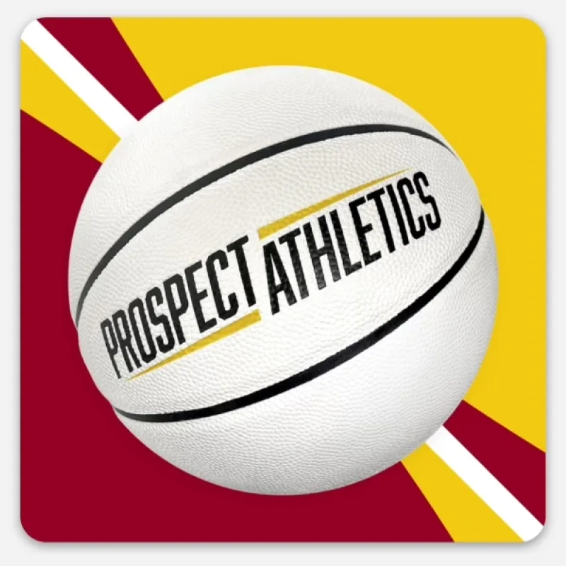 Prospect Sticker Maroon and Gold accessories